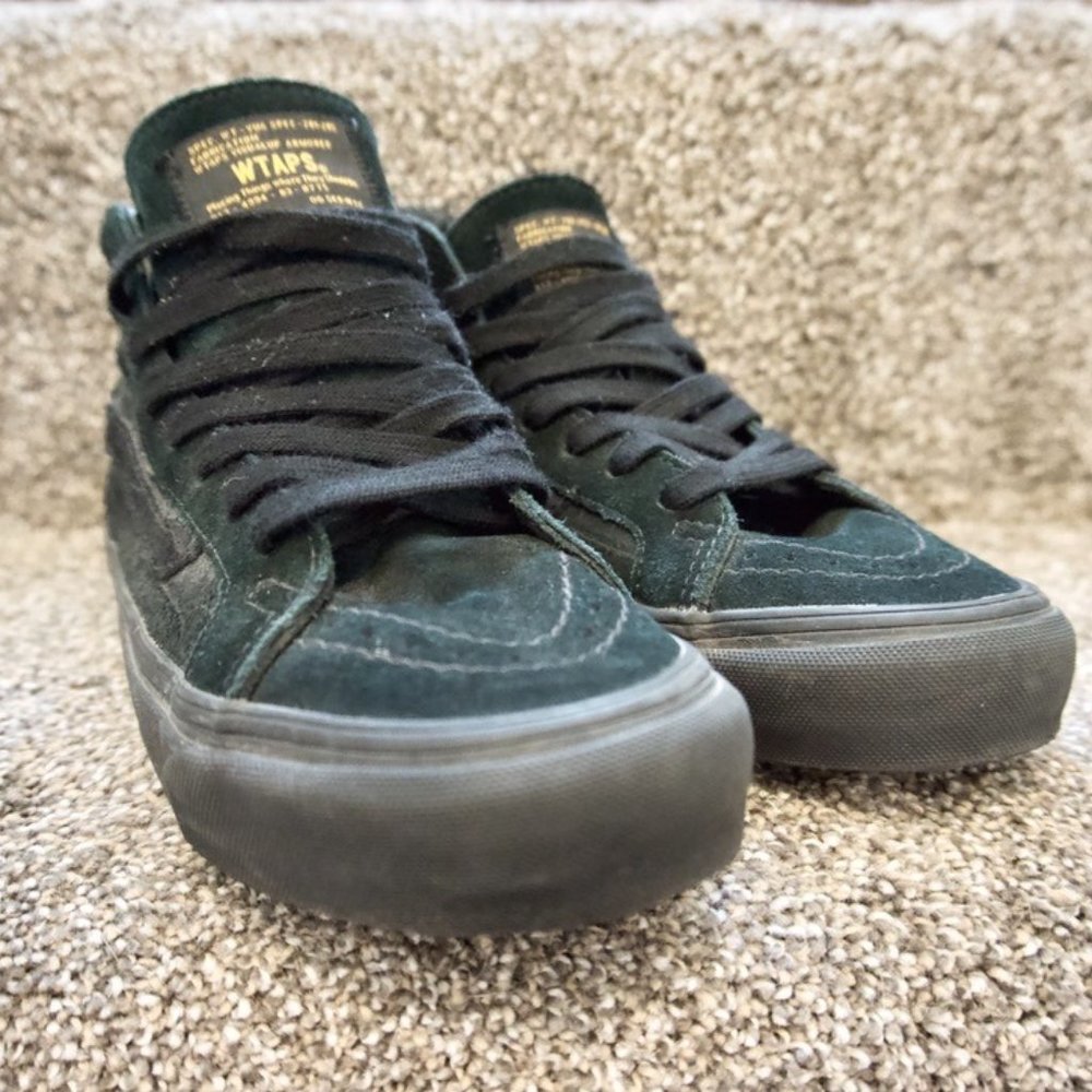 VANS VAULT OG Sk8-Hi LX WTAPS Black LE size 5.5
